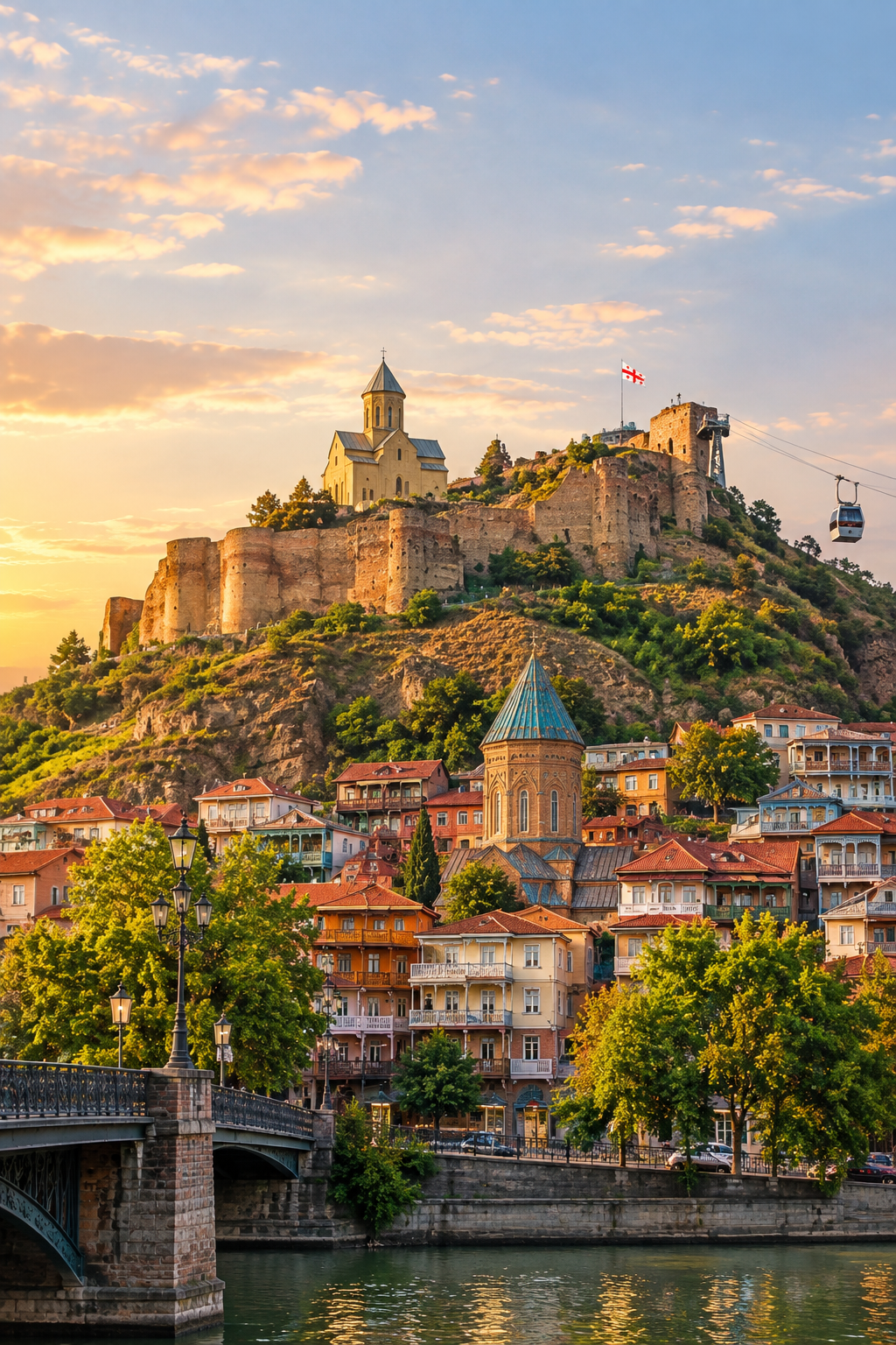 Narikala Fortress, Tbilisi