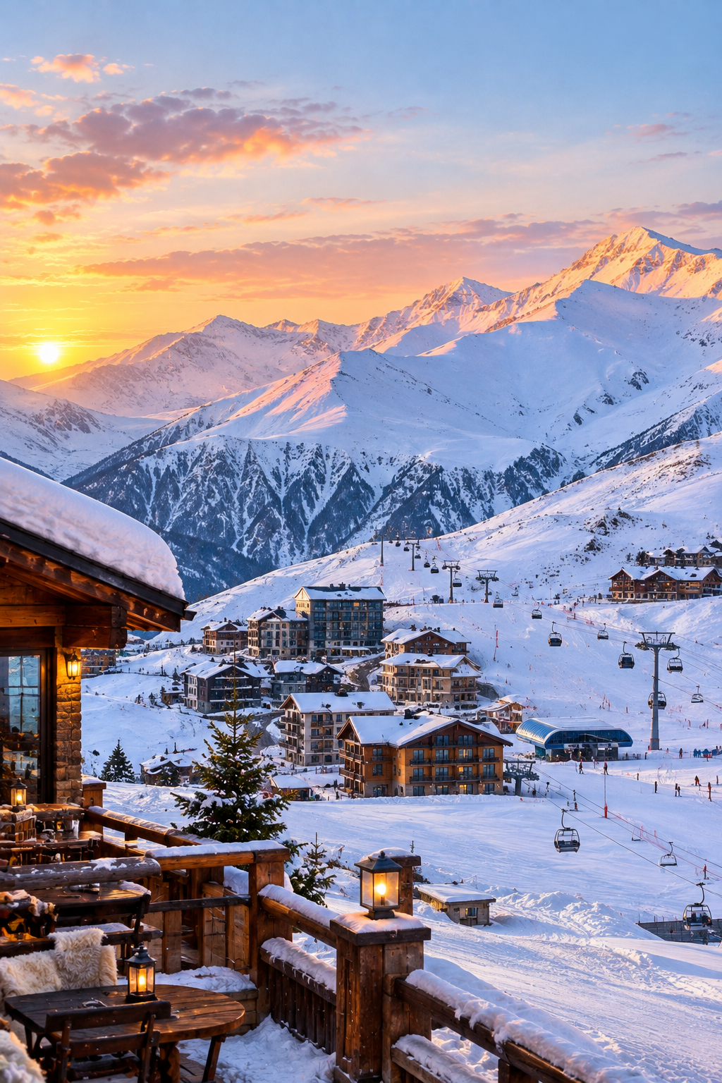 Gudauri mountains, Georgia