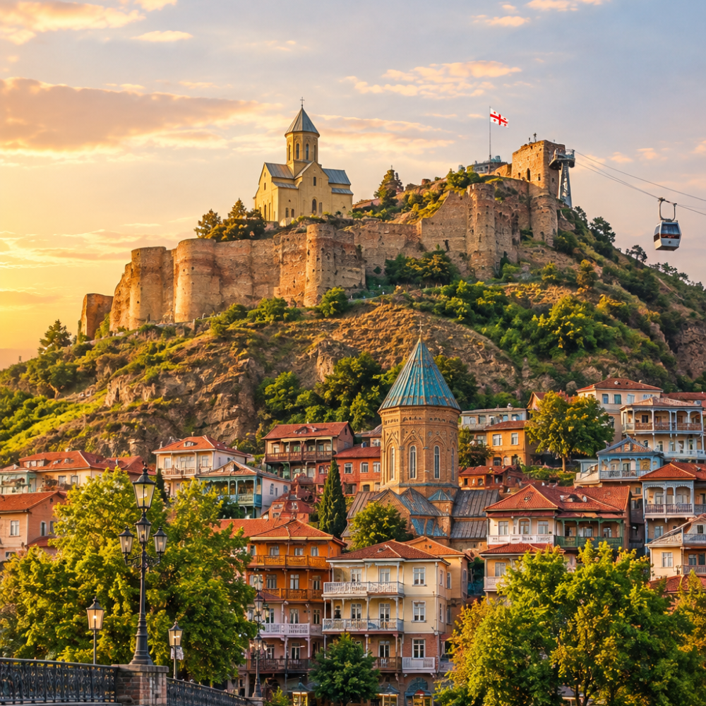 Narikala Fortress, Tbilisi