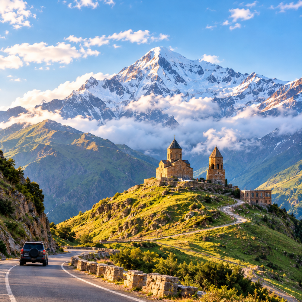 Kazbegi mountain tour, Georgia