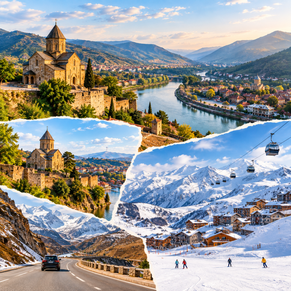 Mtskheta and Gudauri day tour, Georgia