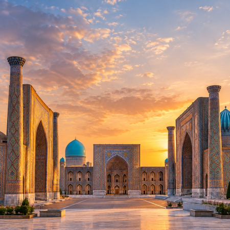 Registan Square, Samarkand, Uzbekistan