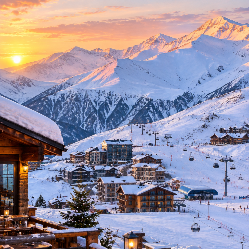 Gudauri mountains, Georgia